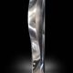 Large sculpture vase signed – polished mirror stainless steel – circa 199