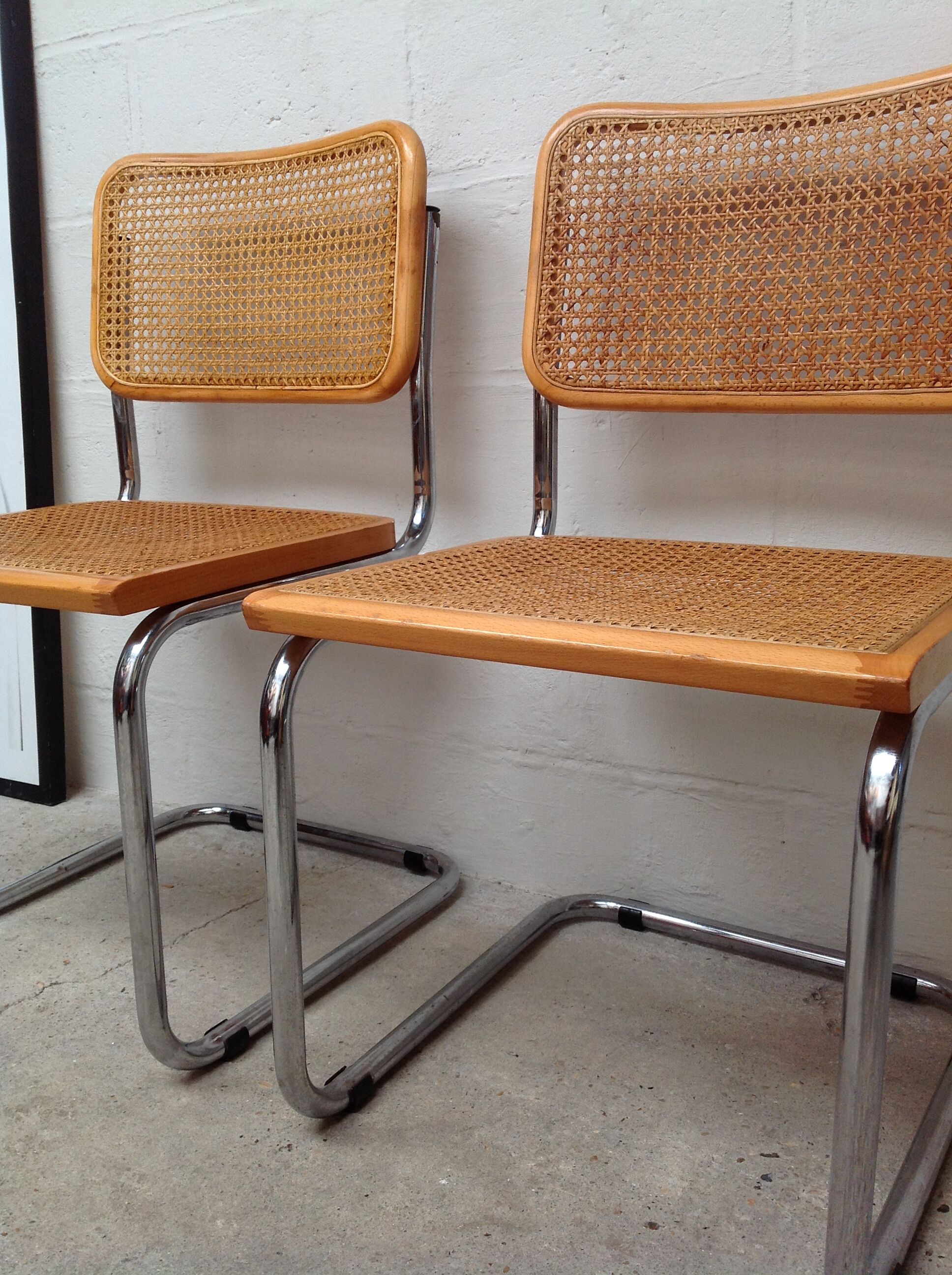 Chairs Marcel Breuer Cesca B32