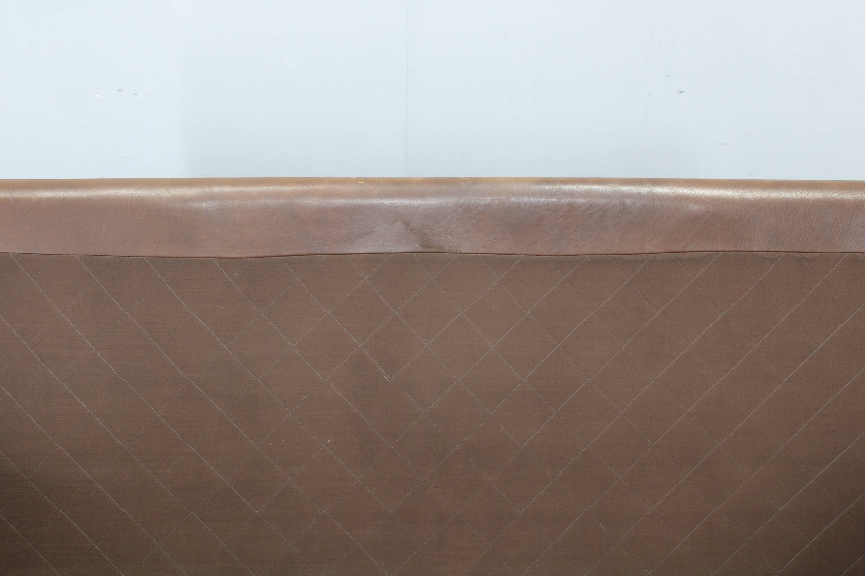 Mid-century Danish two-seat leather sofa by Svend Skipper, 1960s