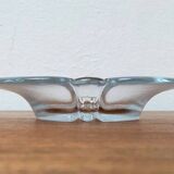 Vintage Danish glass bowl by Holmegaard, 1970s.