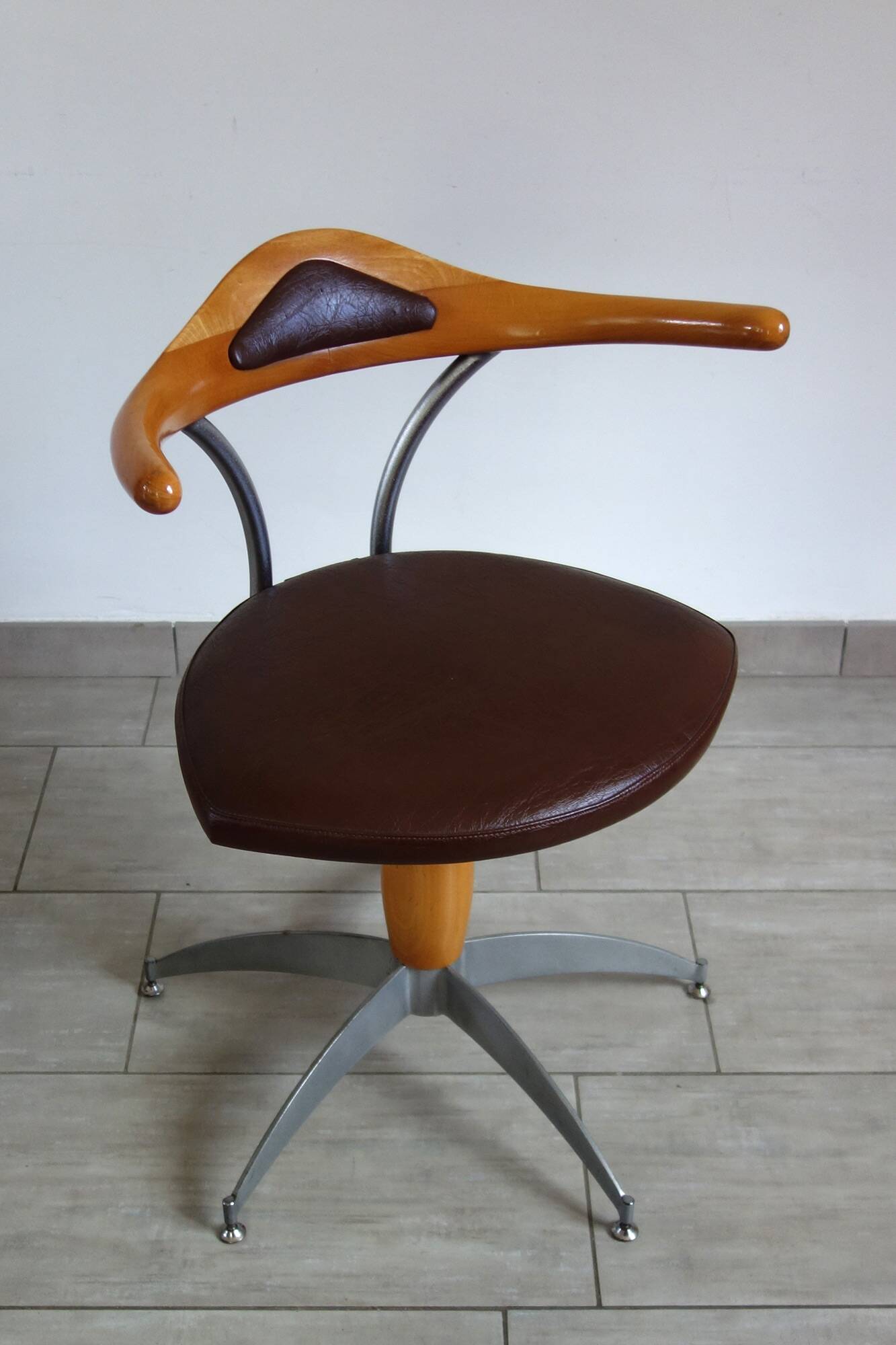 Fauteuil de barbier élégant années 50/60, Pays-Bas