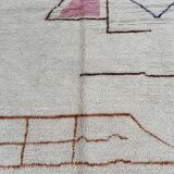 Contemporary Rug Berbere Abstract, 175x240 cm