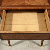 Small Marquetry Desk Table, Louis XVI style – 2nd part of the 19th century
