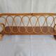 Wall shelf in bamboo and rattan