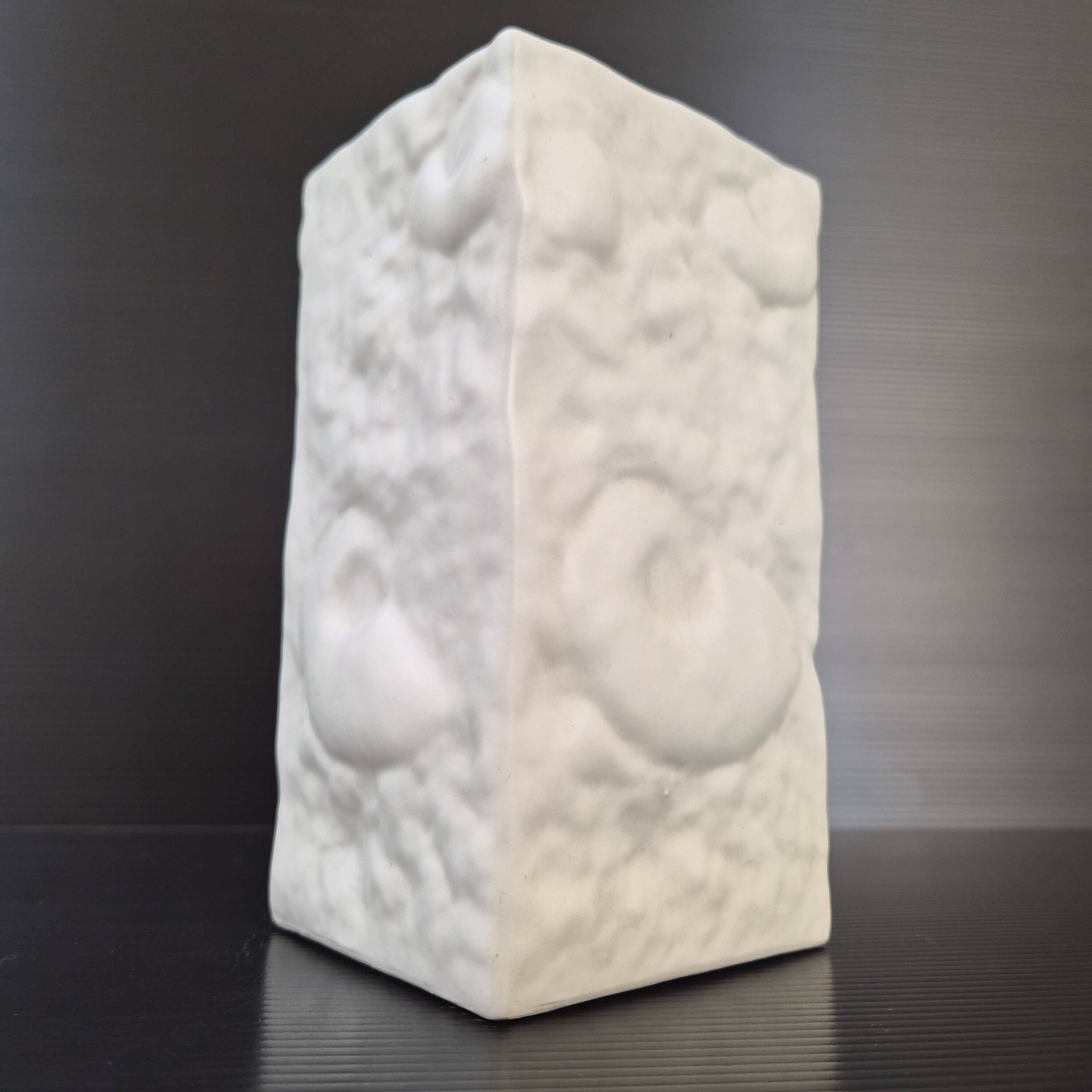 Vintage Italian fossil vase 1960