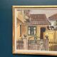 Huile sur toile originale suédoise – « Rue urbaine » par Gunnar Svensson