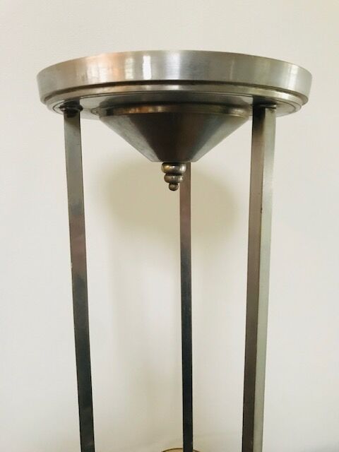 Art Deco chandelier with 3 small cups