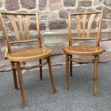 4 vintage bistro chairs
