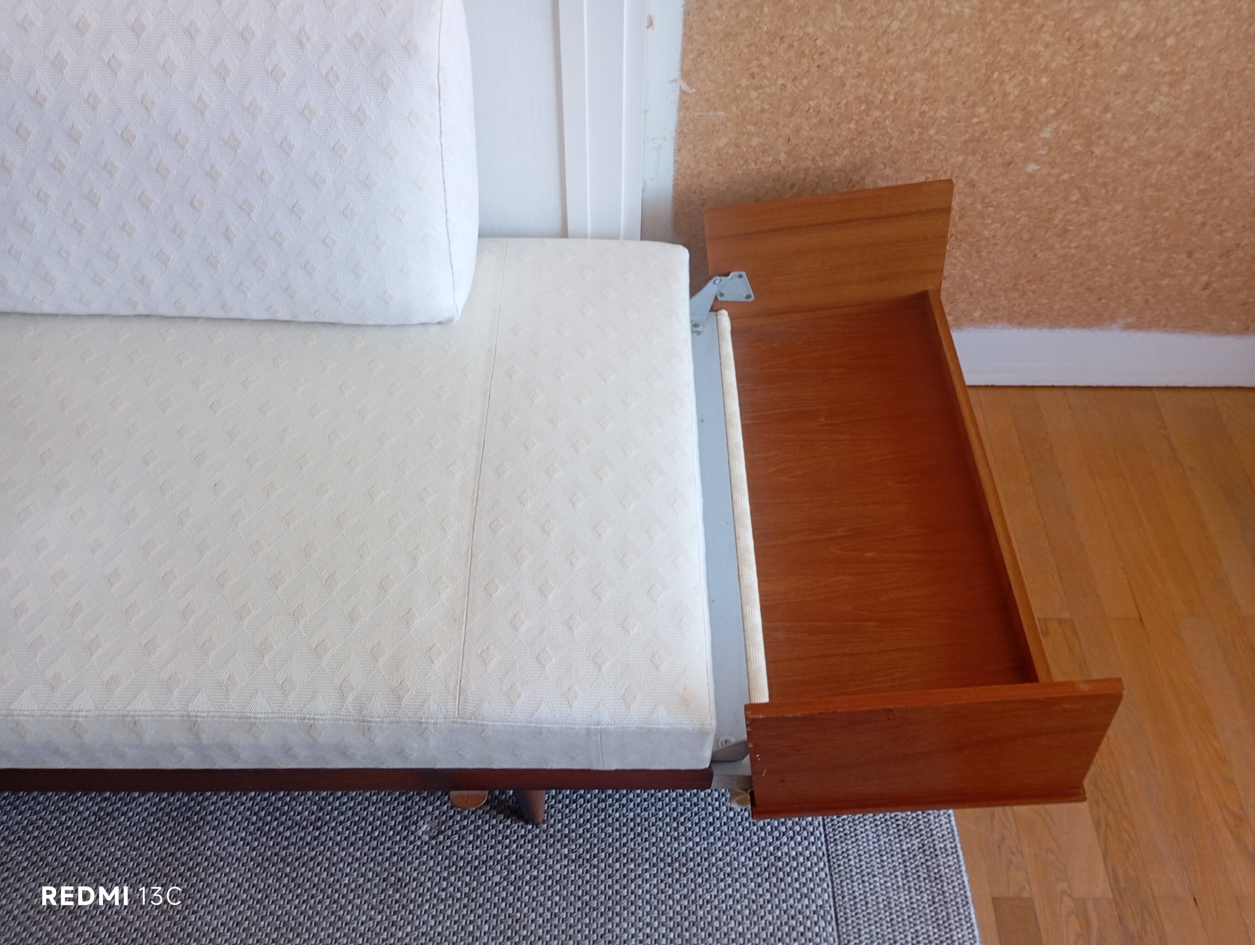 Teak daybed sofa, design Ingmar Relling