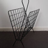Magazine rack metal of the 1960s