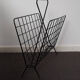 Magazine rack metal of the 1960s