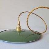 Enamelled sheet metal suspension