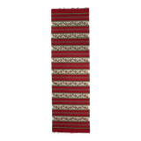 Tapis Vintage Tekke Turkmène Fait Main en Laine – Années 1960 – 126 x 188