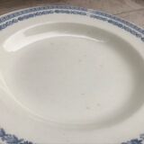 Ancient sevigné earthenware plate