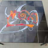 Square coffee table signed adri