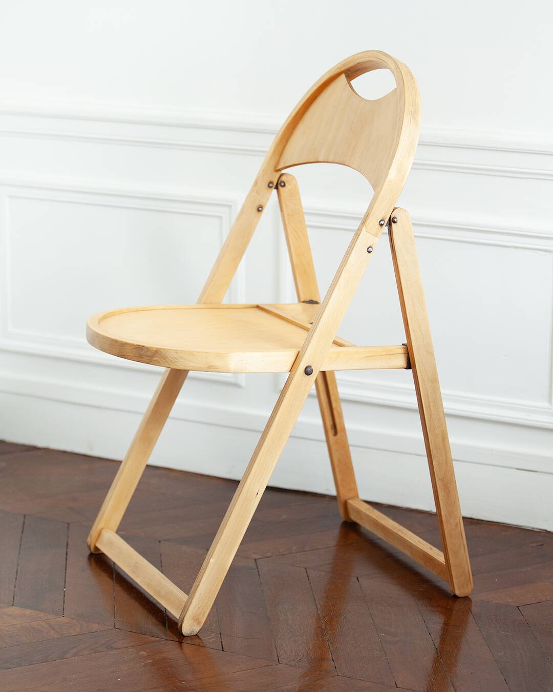 Beech folding chair OTK 25