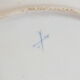 Antique porcelain dish signed - Flèches croisées, Paris