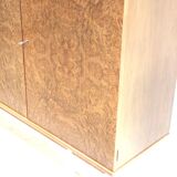 Vintage XXL burl walnut sideboard / high sideboard from the 60s