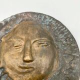 Bronze Sun 4 / wall sculpture, 1950s