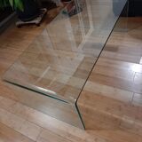Table basse en verre