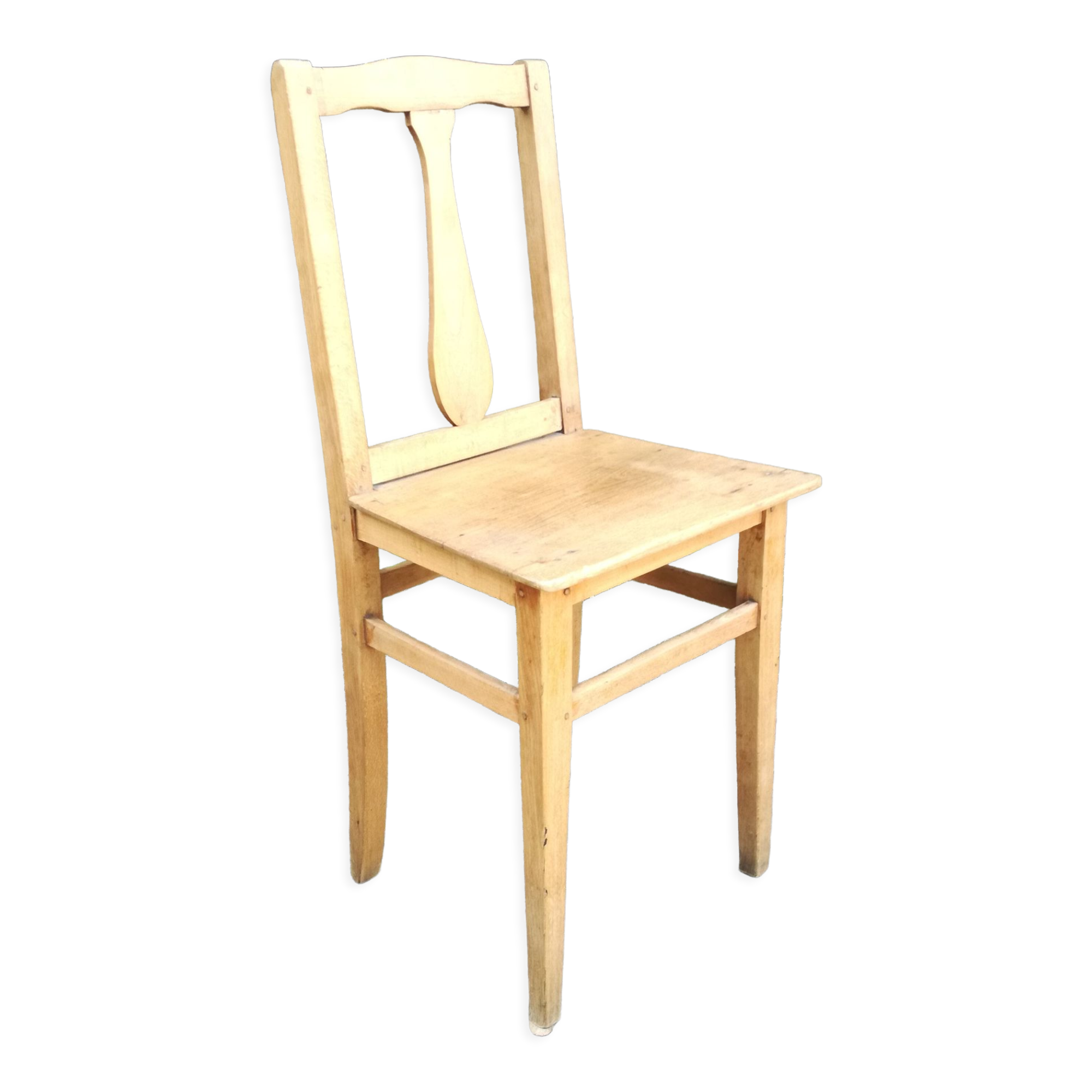 Chaise en bois, France 1940