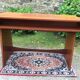 Bureau marine vintage en teck à 2 tiroirs