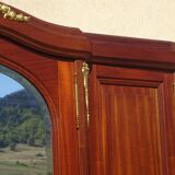 Louis XVI style mahogany cabinet