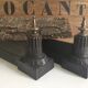 Pair of neoclassical andirons