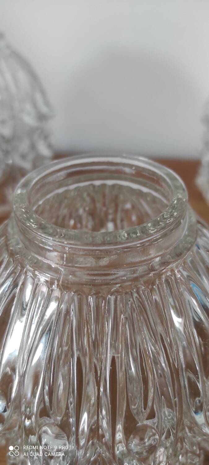 Vintage Glass Suspension Set