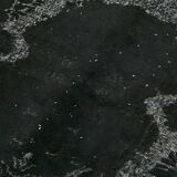 Overdyed Wool Vintage Handmade Carved Rug 169 cm x 288 cm