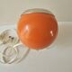 Orange Ball Lamp - Space Age - 1970s