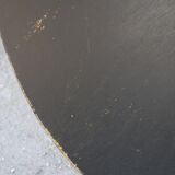 Central table leg gilded and black