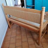Straw Chest Bench