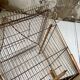 Vintage gold metal cage
