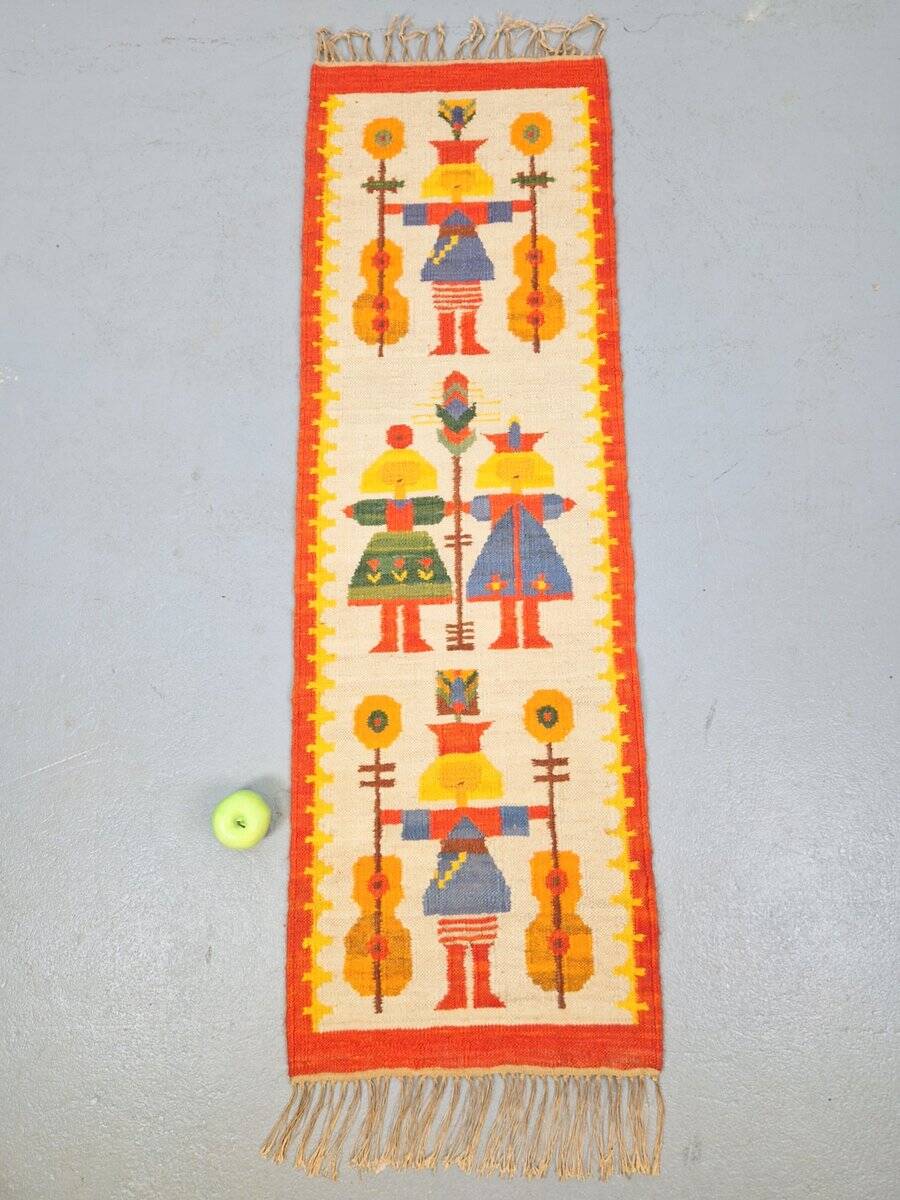 Vintage Chapel Kilim by Maria Domanska for Wawel Broste Kobe, Denmark, 1960s