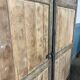 Weathered pine shutters
