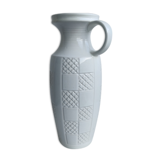 West Germany white ceramic vase