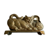 Brass letter holder