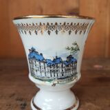 Lot de 5 tasses mazagrans mugs porcelaine vintage