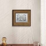 Printed in 1970, Angers, capital of Anjou.