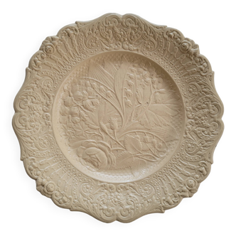 English plate "antique ridgway lilly of the valley rose floral plate"
