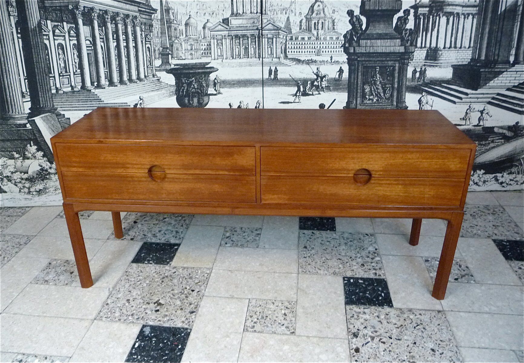 Sideboard in teak from Aksel Kjersgaard, Denmark 1960s