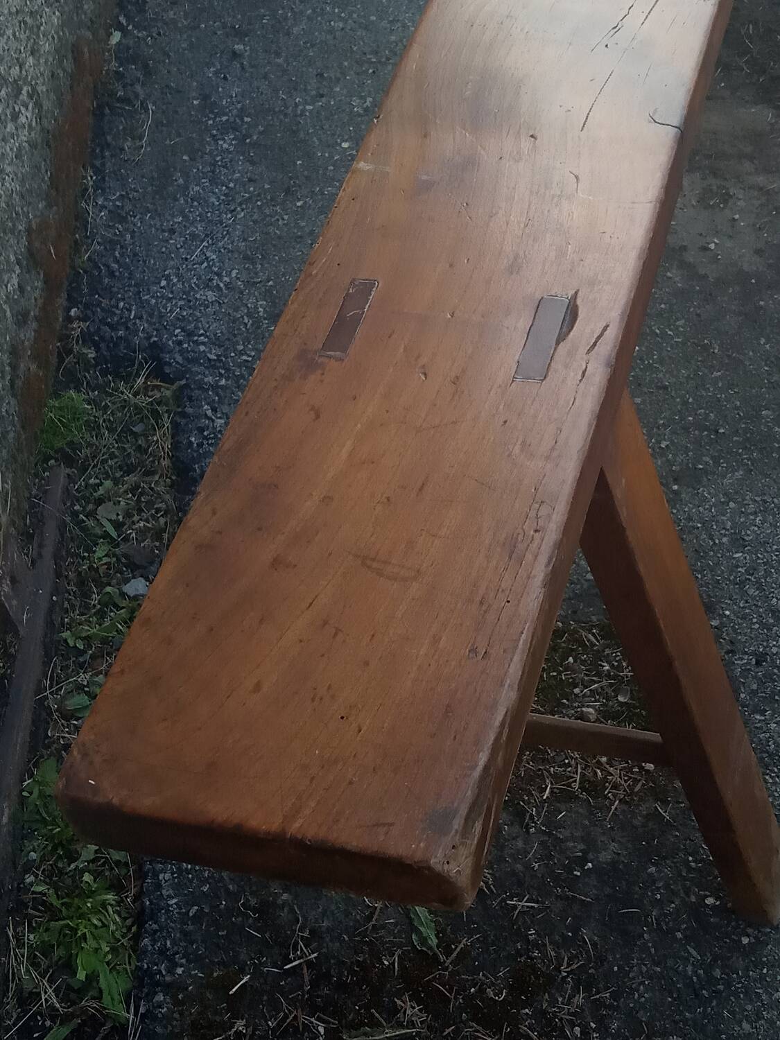 Pair of farm benches 183 cm