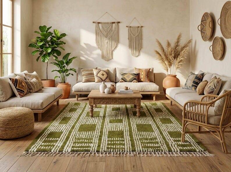 Tapis berbère authentique taille 2/3 m