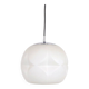 Suspension en verre opalin Peil & Putzler
