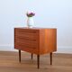 Commode scandinave teck vintage 1960s