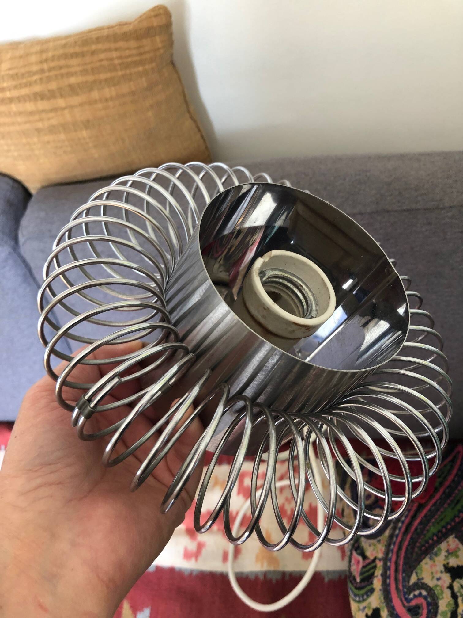 Suspension spring, Andrea Lazzari, 1960s