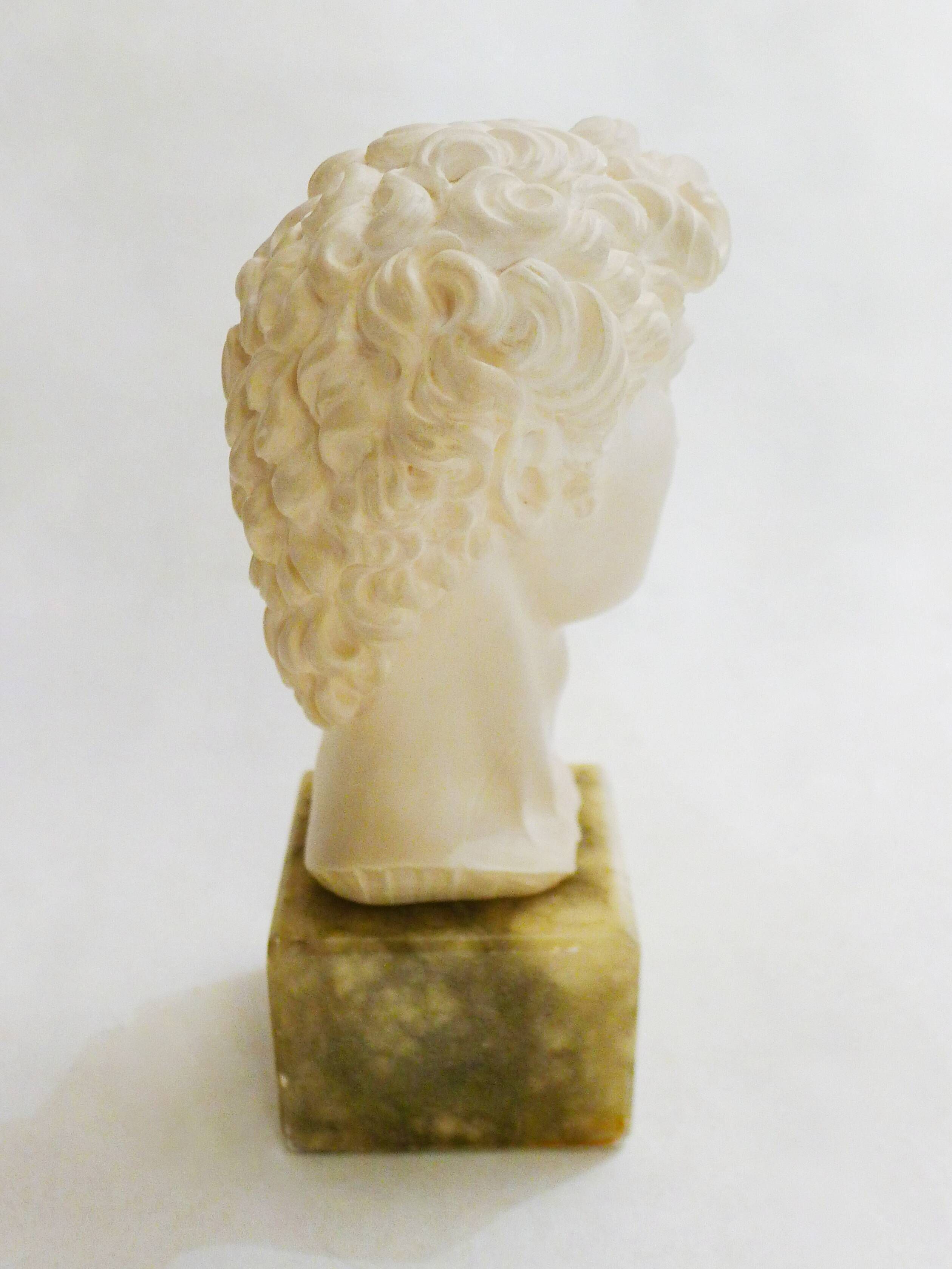 Sculpture Bust of David, Italy 1960s