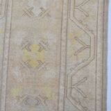 Oushak Antique Floral Hallway Runner Sku 3581