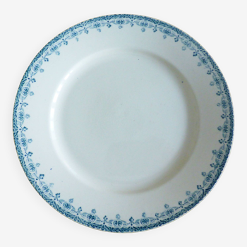 1 assiette plate HB&Cie en terre de fer 221241